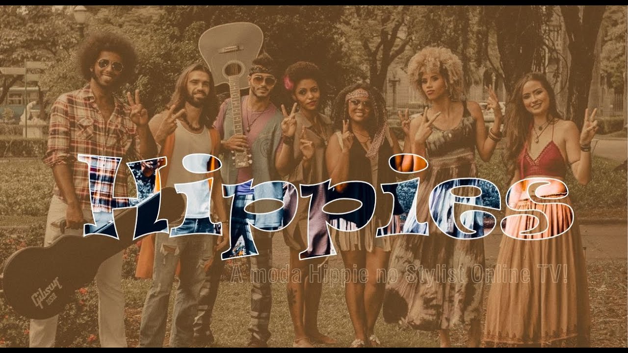 A MODA HIPPIE - ANOS 70