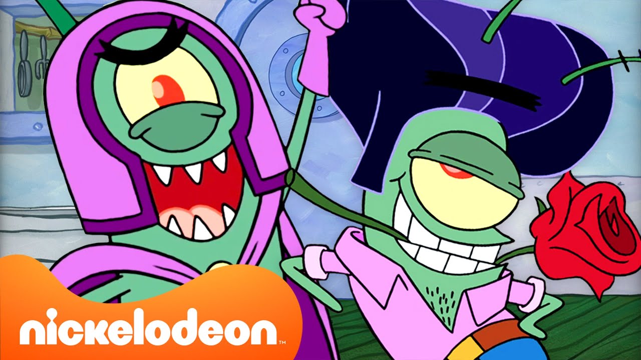 スポンジ・ボブ | スポンジ・ボブ全話のプランクトン名場面集！🦠 | ニコロデオンジャパン