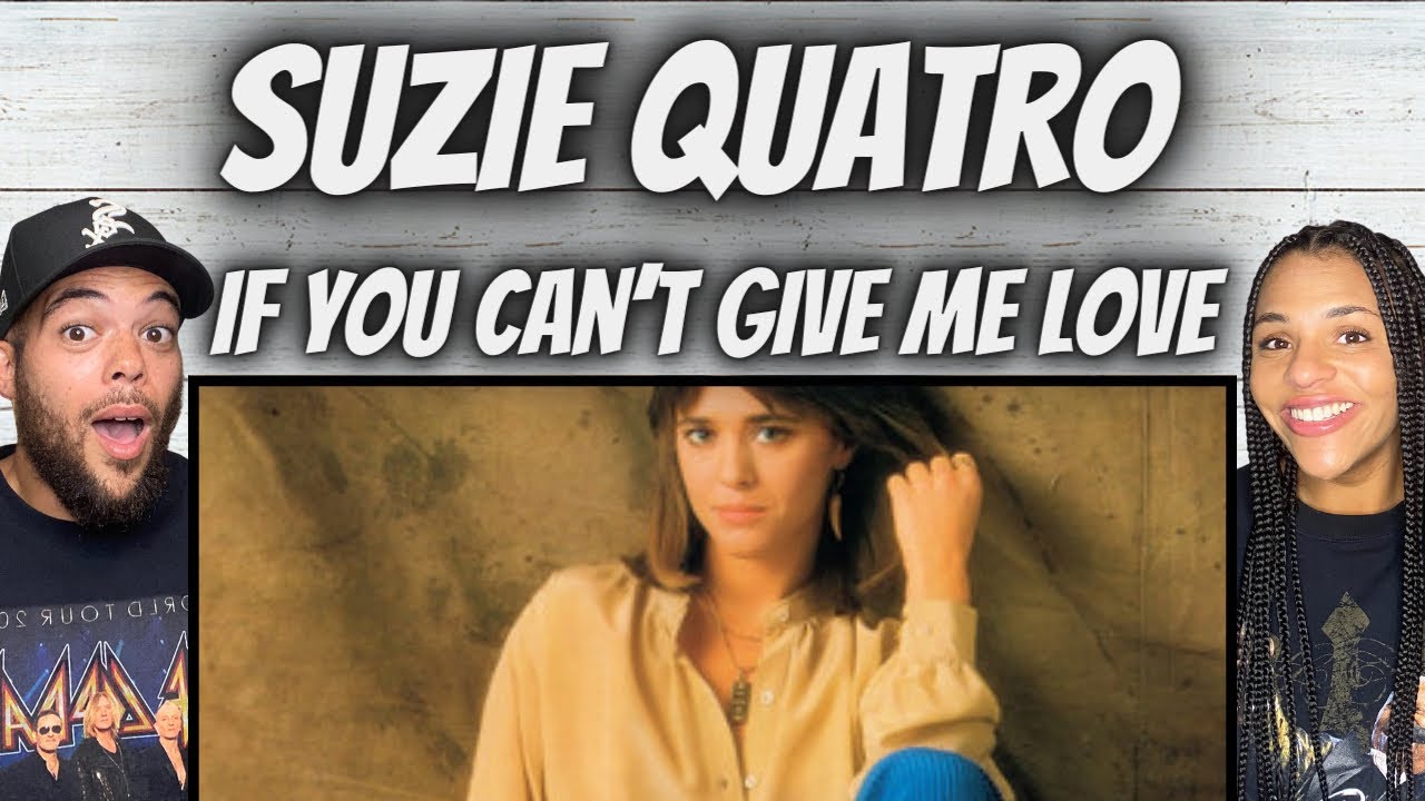 AMAZING!| FIRST TIME HEARING Suzy Quatro -  If You Can't Give Me Love REACTION