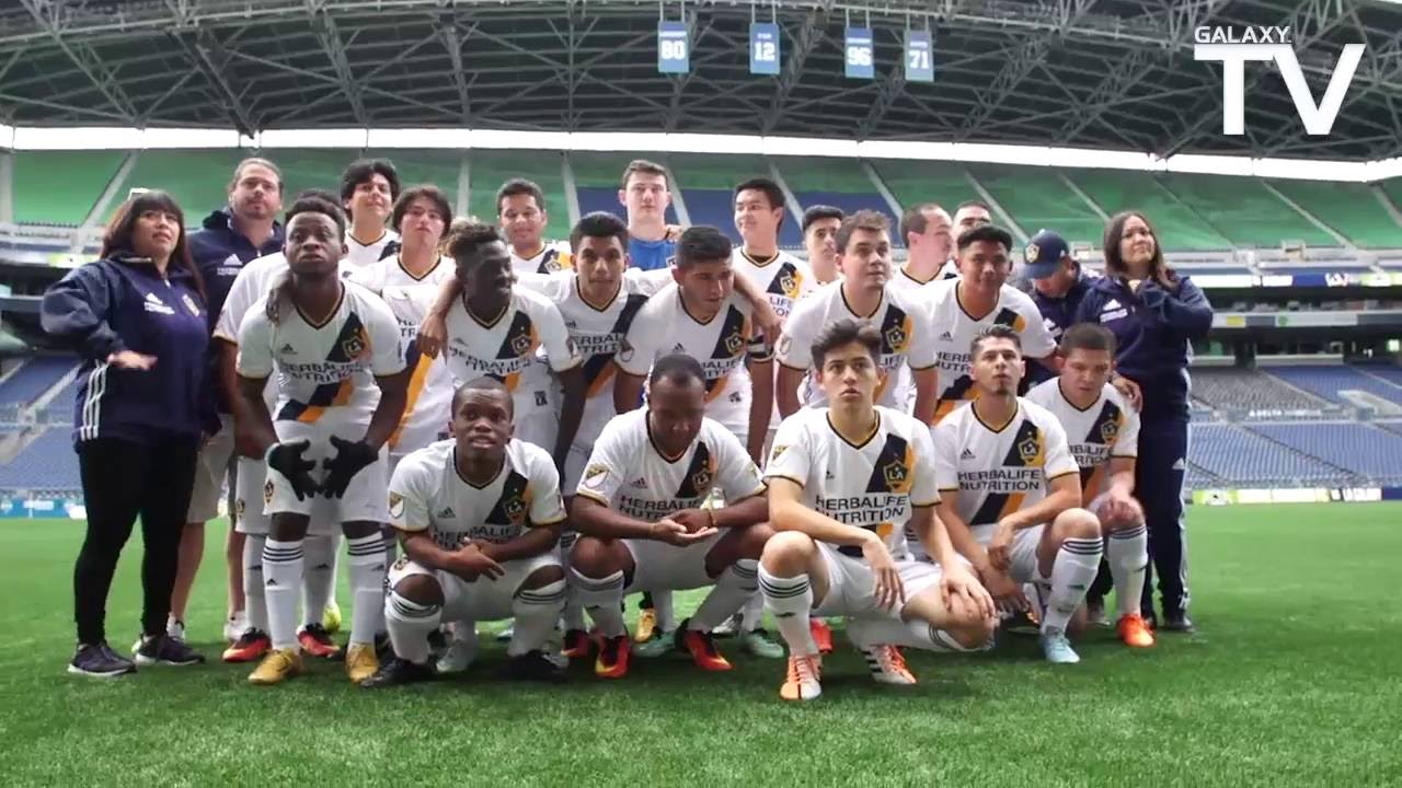 HIGHLIGHTS: LA Galaxy Special Olympics Unified Team kickoff their season against Seattle Sounders