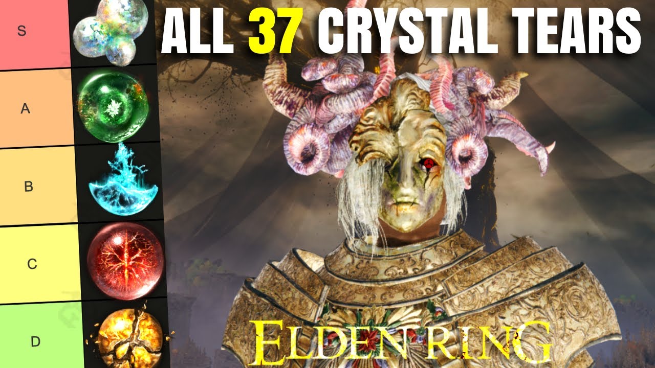 All 37 Crystal Tears Ranked in Elden Ring!