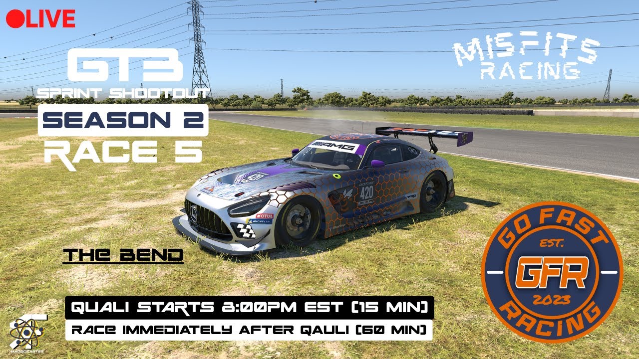 Podium or nothing! GoFAST Racing Season 2 Race 5 at The Bend