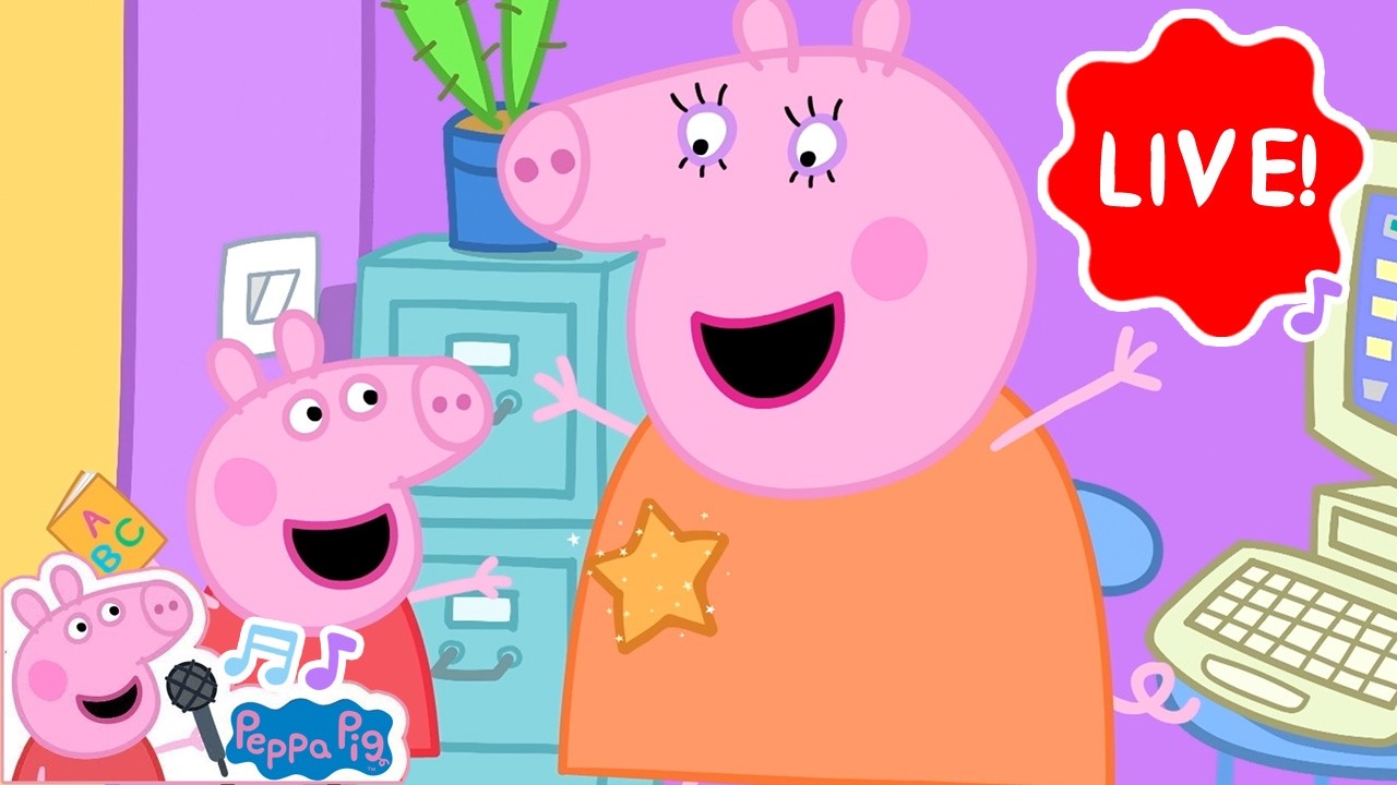🔴 Peppa Pig 2026 SONGS LIVE! 🐷 Singalong Nursery Rhymes & Kids Songs ✨ Peppa Pig Songs 🔴 #live