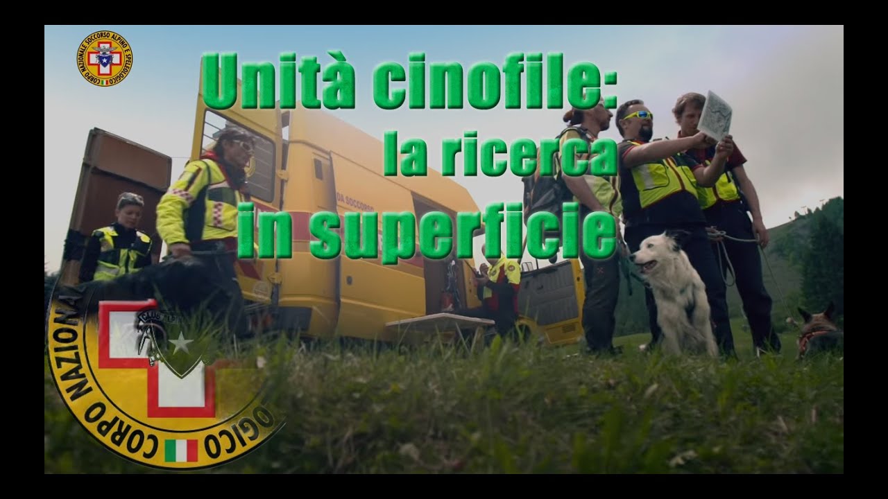CNSAS - Unità Cinofile di Superficie
