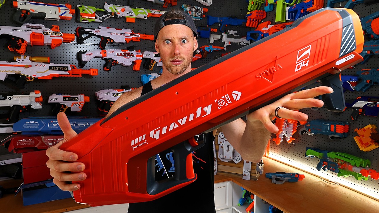 WORLD'S BEST WATER GUN ARSENAL - Spyra 3, Go, LX, Gravity!
