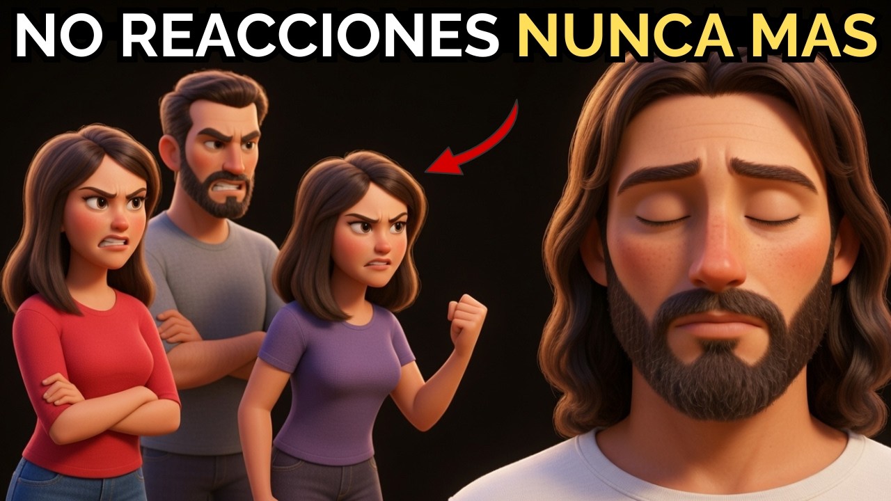 Deja de REACCIONAR: Cómo tener la CALMA de Jesús ante la ofensa | Biblia Atemporal