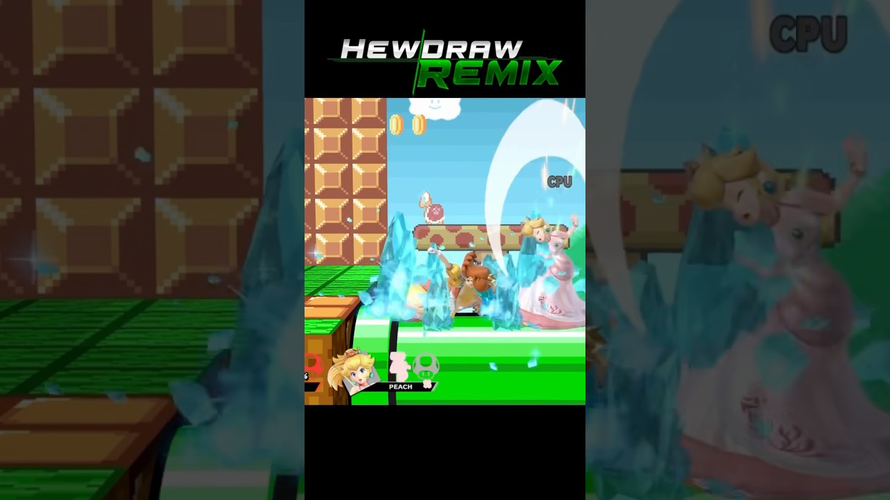 New Daisy Moveset in HewDraw Remix (Smash Ultimate Mod) 