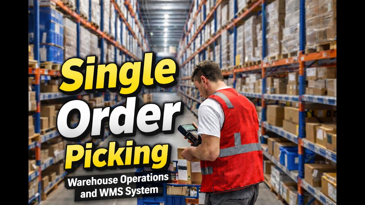 Single Order picking | Omniful system | Warehouse Operations