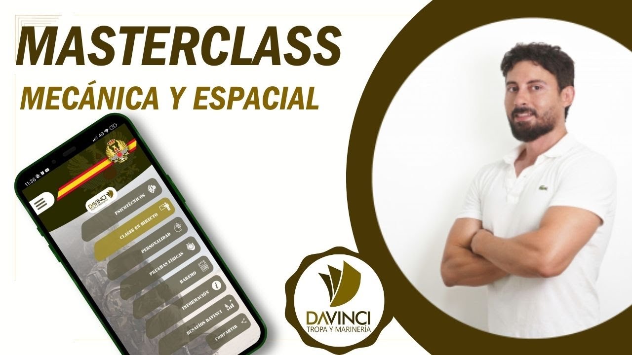 🔴🟡🔴 Masterclass Completa: Mecánica y Espacial para Oposiciones a Tropa y Marinería 2024.