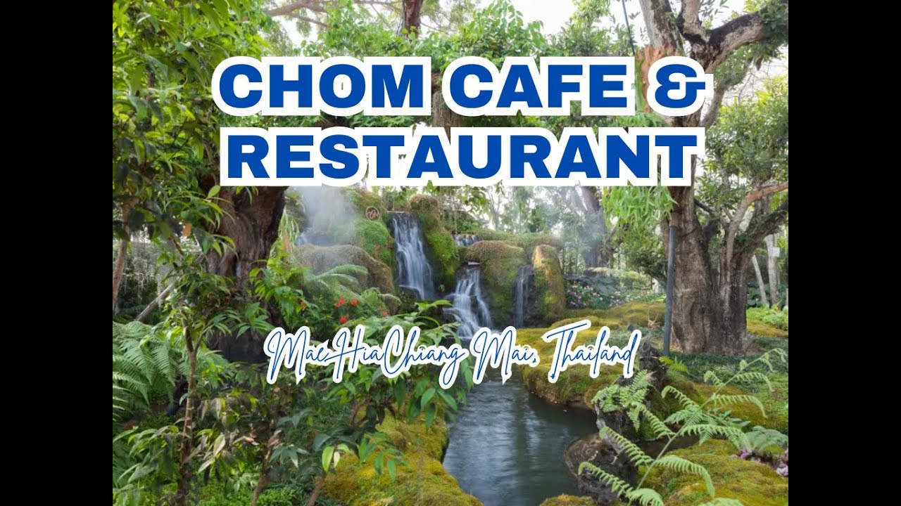 [4K 60fps] CHOM CAFE AND RESTAURANT WALKING TOUR 2025 #walkingtour #chiangmai  #thailand
