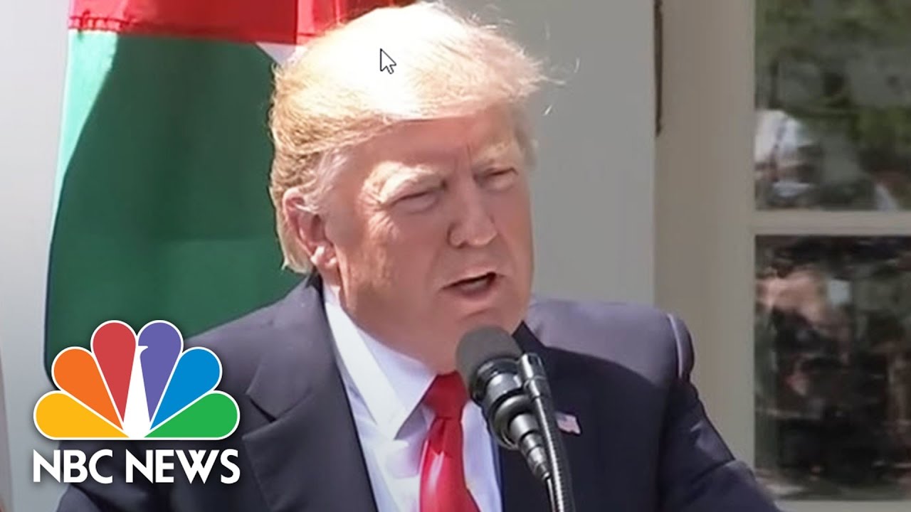 President Donald Trump: My Attitude Toward Bashar al-Assad &lsquo;Has Changed Very Much&rsquo; | NBC News