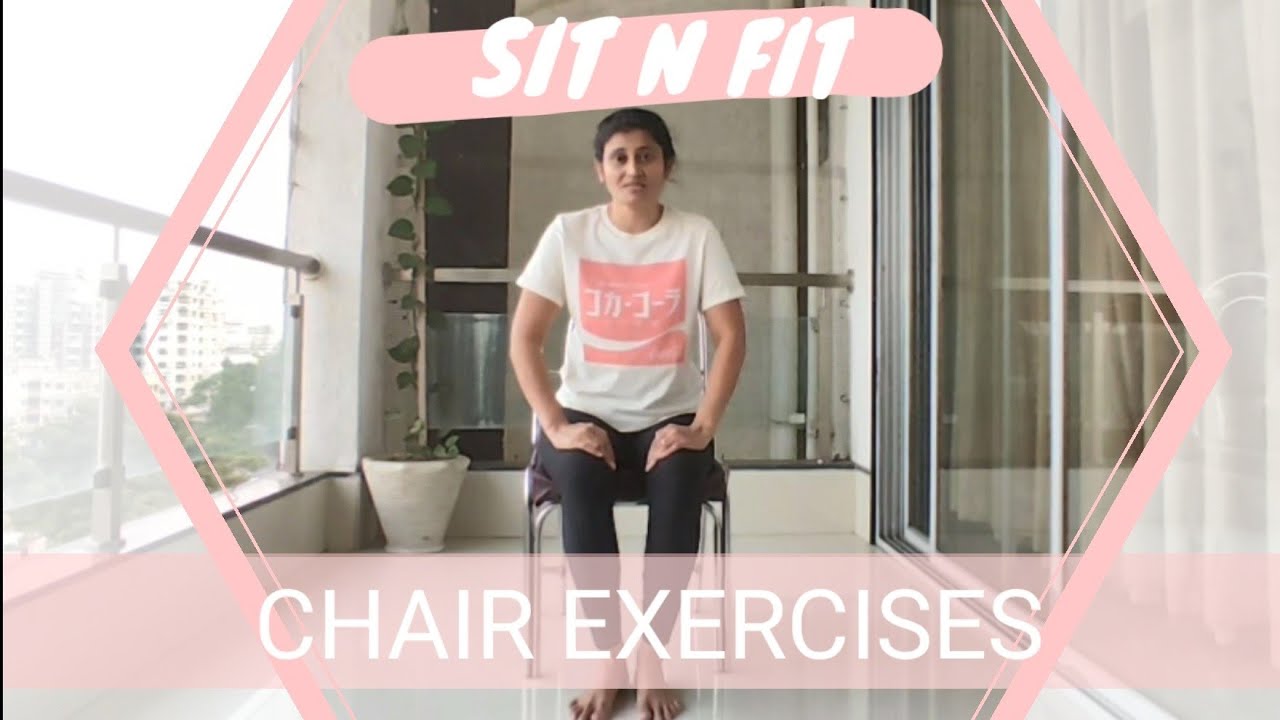 Seated Chair yoga at Home for senior citizens | (Part- 4)