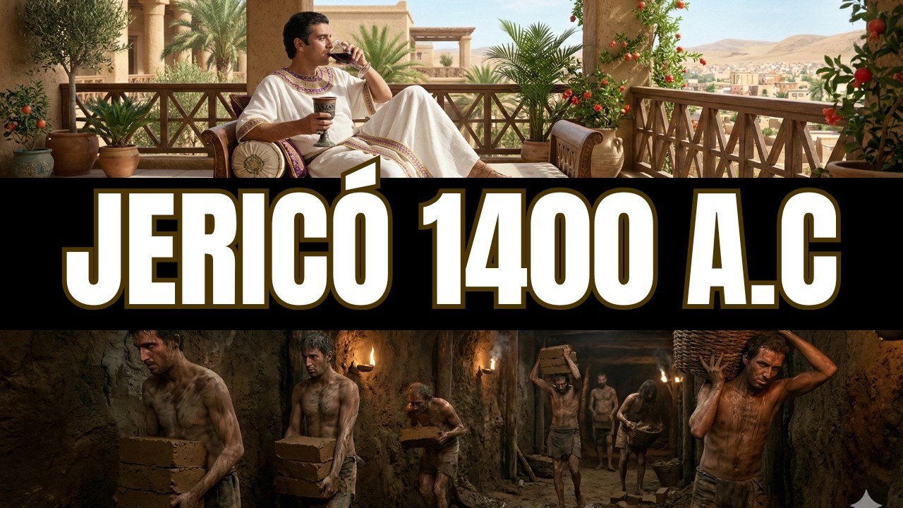 Jericó 1400 a.C.: El oscuro secreto tras las murallas | Esclavos, polvo y trabajo letal...