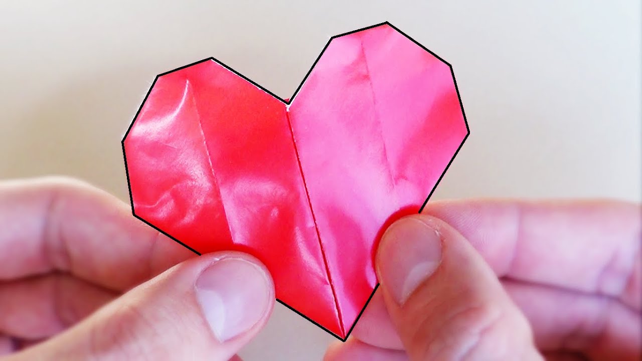 el Coraz&oacute;n de Papel m&aacute;s sencillo del UNIVERSO!