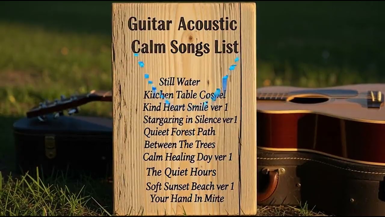 Soft Acoustic Guitar Music for Stress Relief 🌿🎸