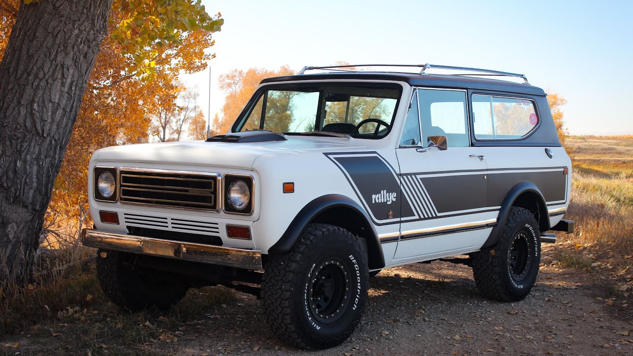 1973 IH Scout II Walk Around and Test Drive