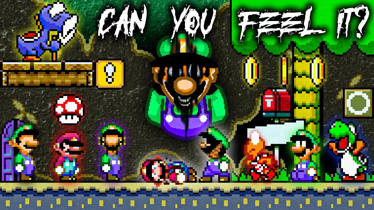 MARIO WORLD Creepypasta Re-Take by @tak-sebe-shutnik228  | Full Gameplay 4K60FPS!