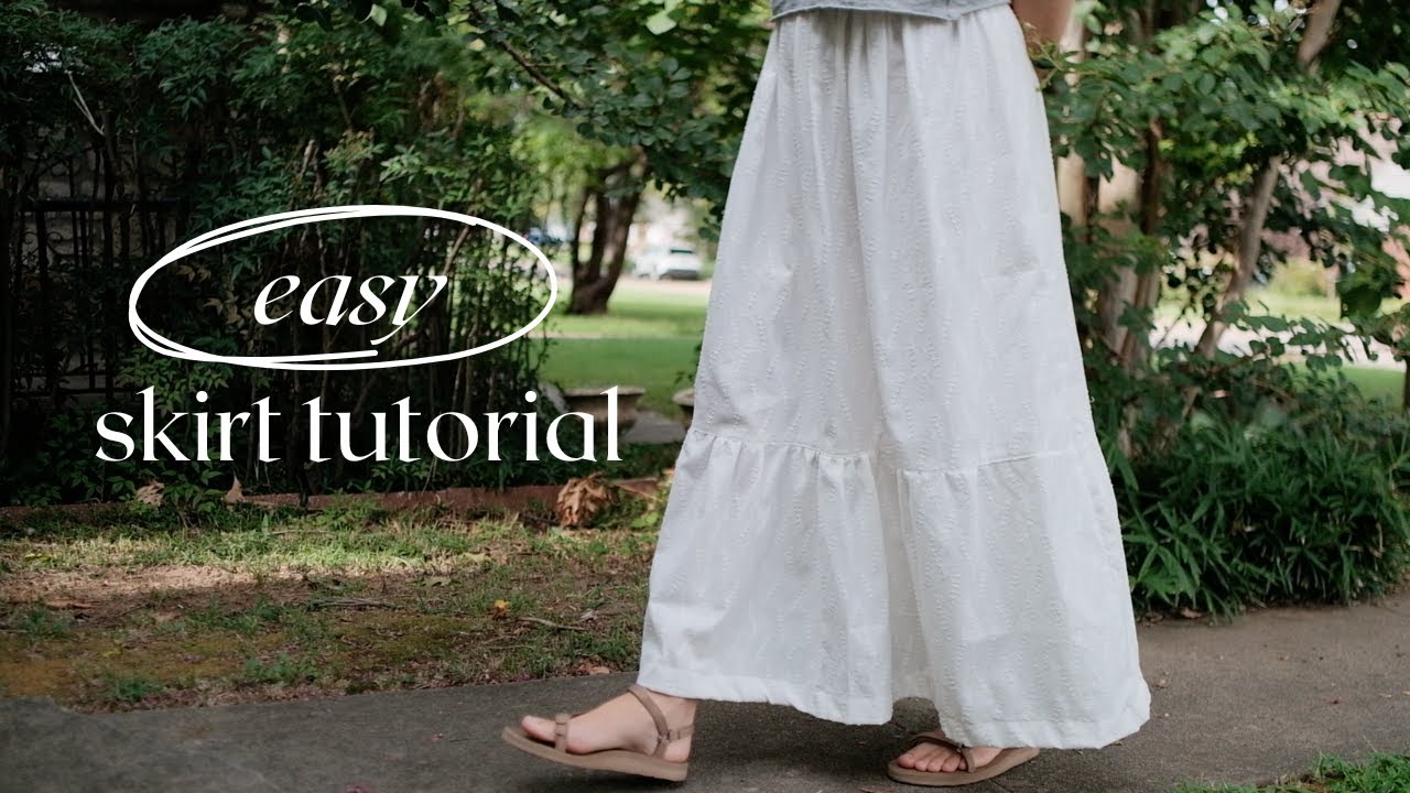 Quick & Easy Skirt Sewing Tutorial | Betty Dress Hack