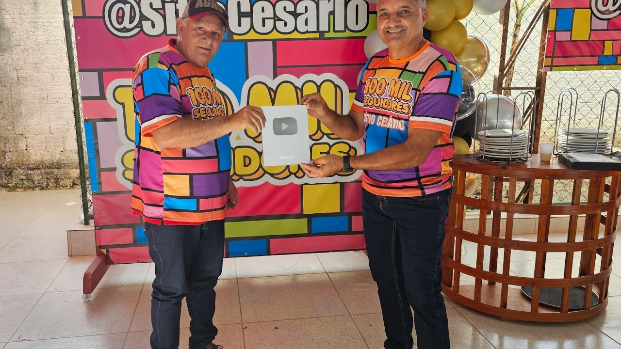 FOMOS CONVIDADO PRA IR UMA FESTA DO 100 MIL ESCRITOS DO CANAL SÍTIO CESÁRIO COM A BANDA LABAREDA