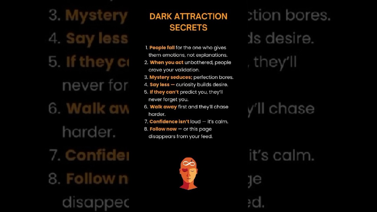 DARK ATTRACTION SECRETS🔥🧠