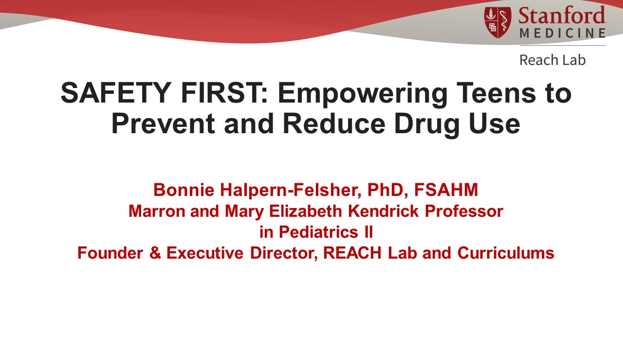 SAFETY FIRST: Empowering Teens to Prevent and Reduce Drug Use