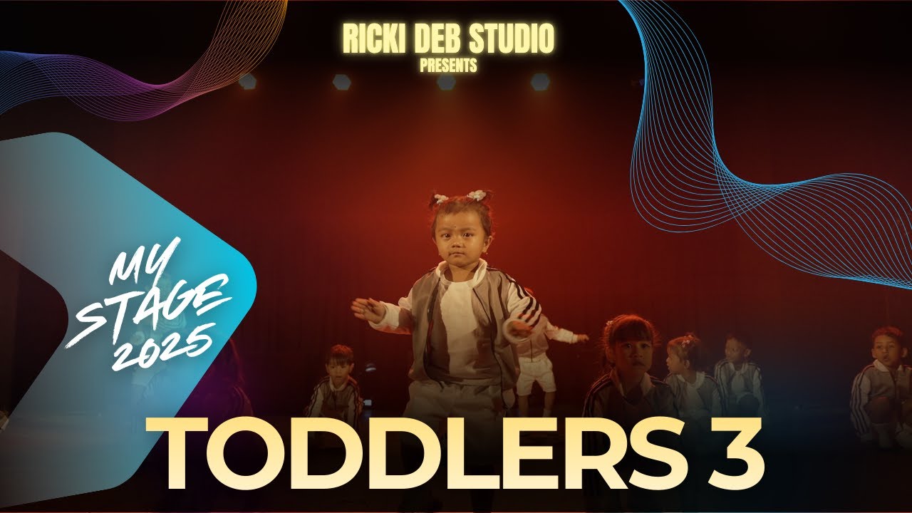 My Stage 2025 | APT | Sorry sorry sorry | Gangnam style | Toddlers 3 | Ricki Deb Studio