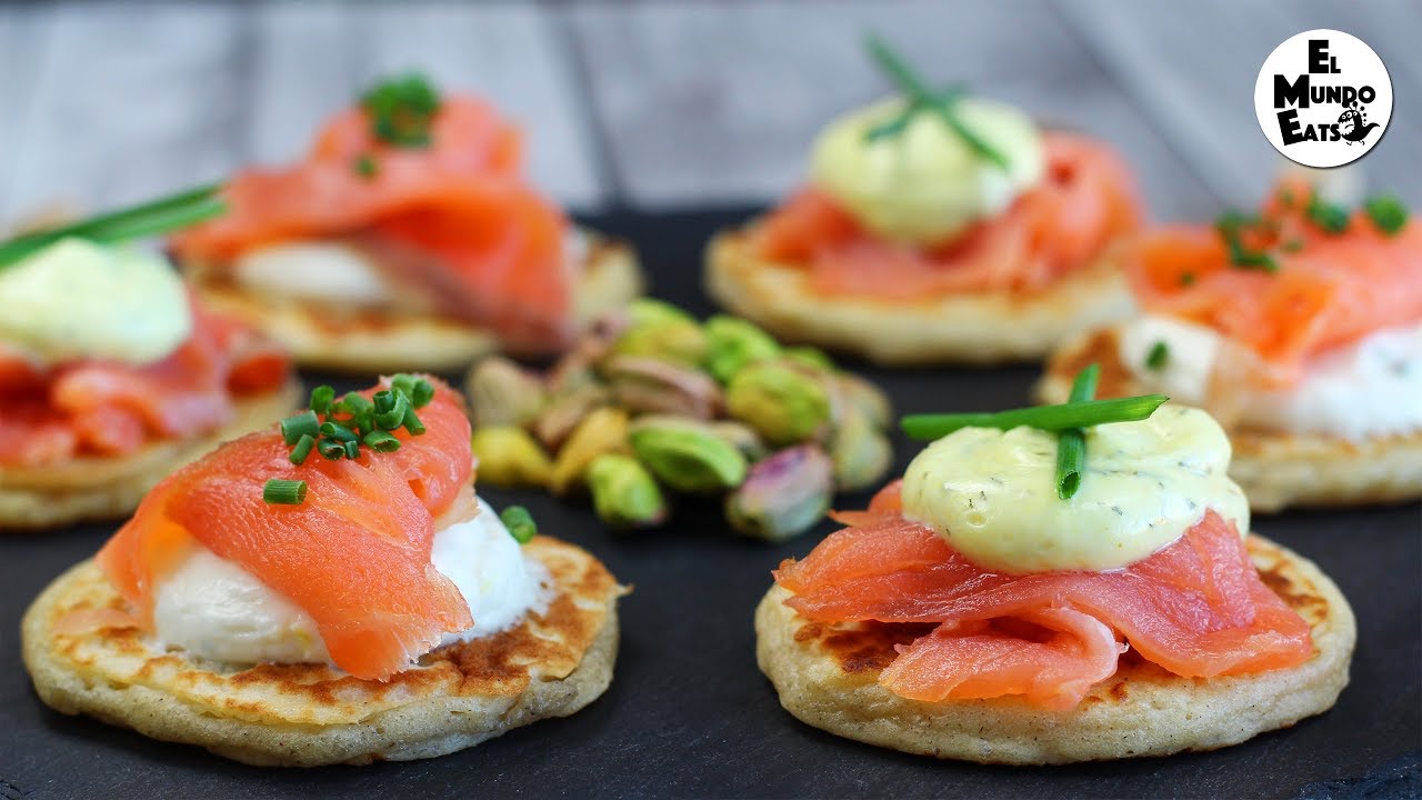 Smoked Salmon Blinis