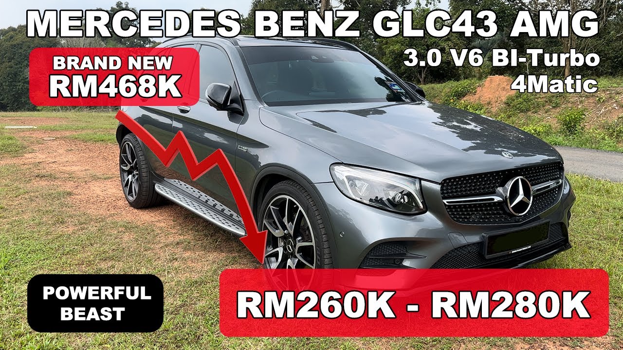 2018 Mercedes Benz GLC43 AMG X253 3.0 V6 Bi-Turbo | Car Malaysia 2023 | Used Car Review