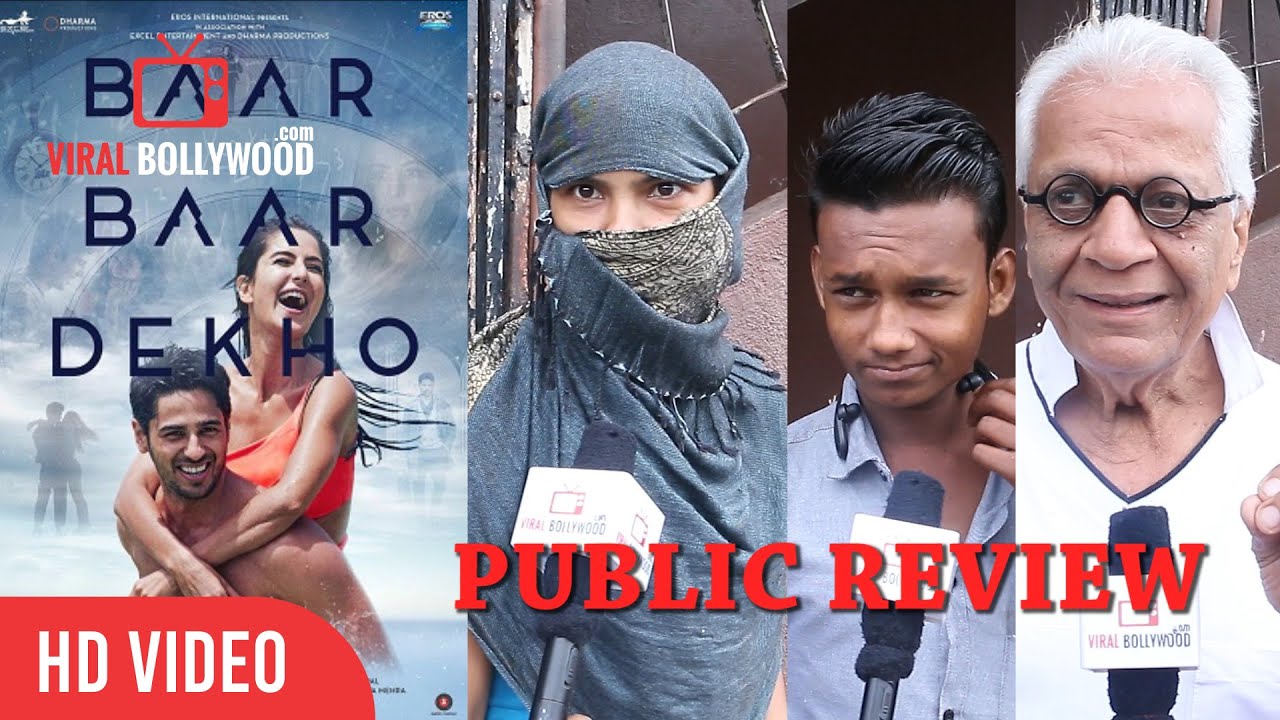 Baar Baar Dekho Full Movie Public Review | First day First Show | Katrina Kaif, Sidharth Malhotra