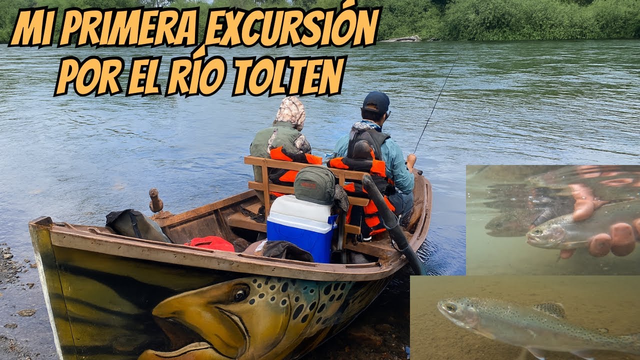LA AVENTURA que SIEMPRE QUISE: pesca con mosca en el río tolten / región de la Araucania