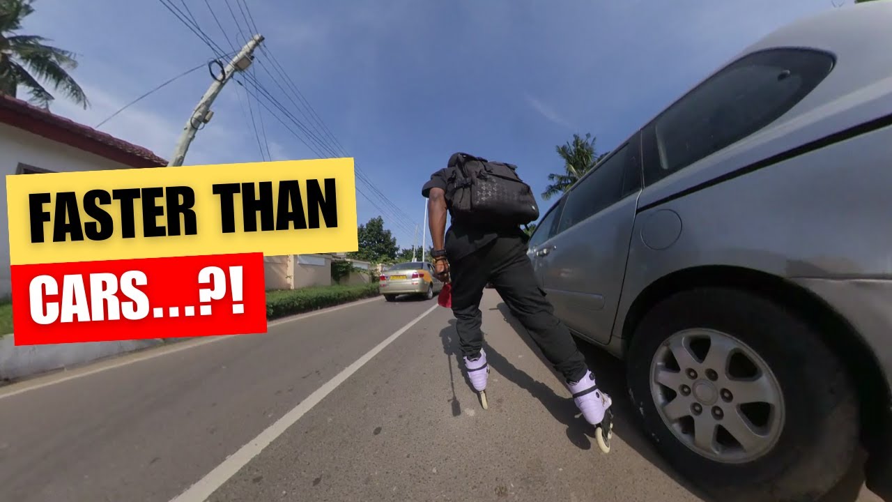 AST INLINE SKATING IN TESANO ACCRA 🇬🇭 | STREET SKATING GHANA – PART 1