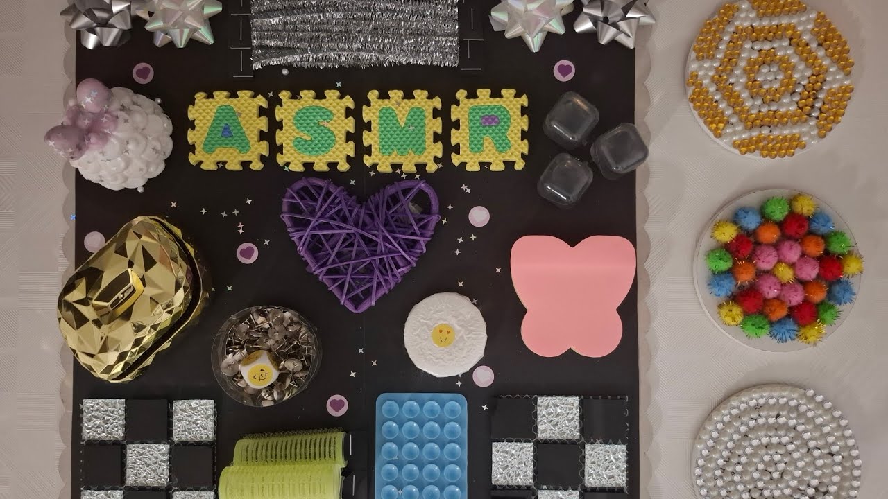 ASMR Trigger Boards | Tapkanje, grebuckanje, detaljno opisivanje ✨️