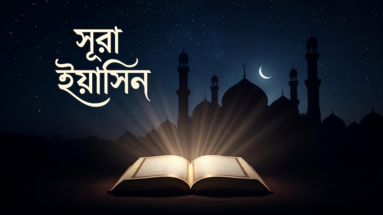 সূরা ইয়াসিন তিলাওয়াত কুরআনের হৃৎপিণ্ড | অভাব ও দুশ্চিন্তা দূর করার দোয়া Surah Yaseen Tilawat