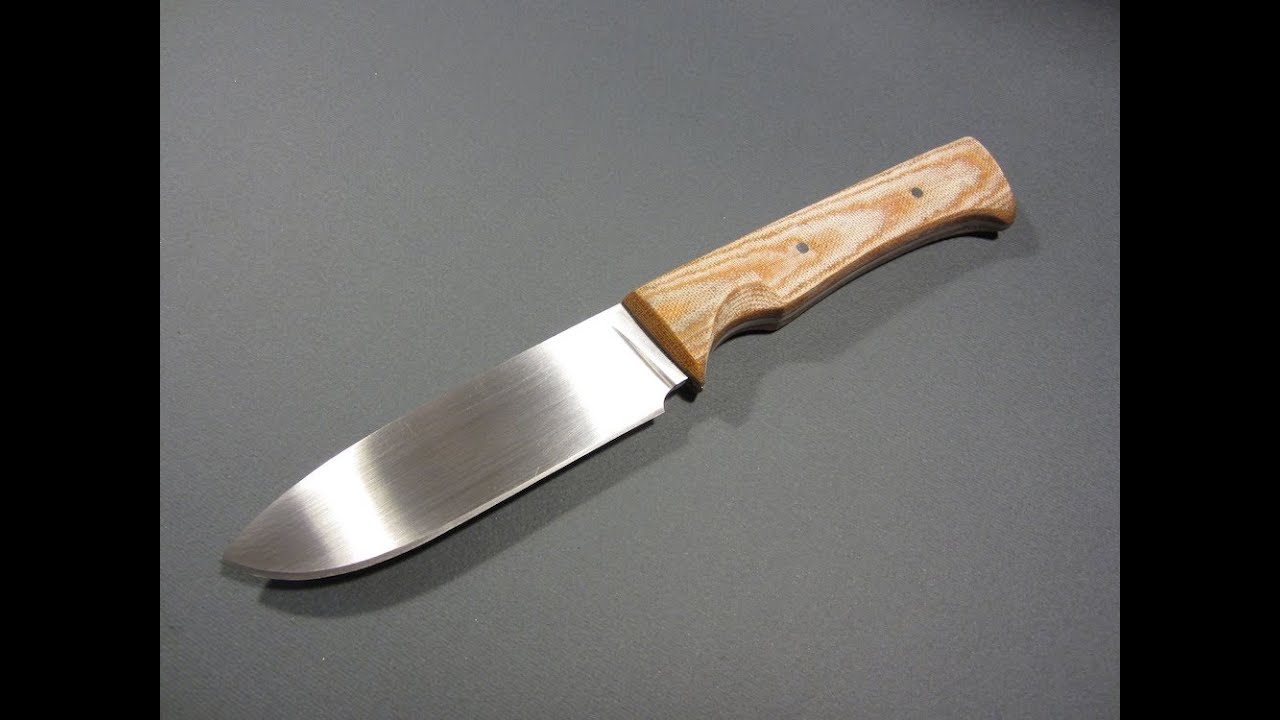 Making a knife with only common tools - time-lapse