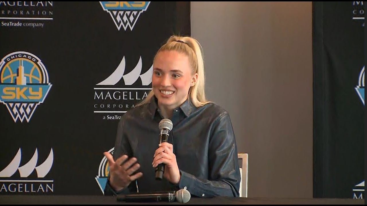 Hailey Van Lith formally introduced by Chicago Sky