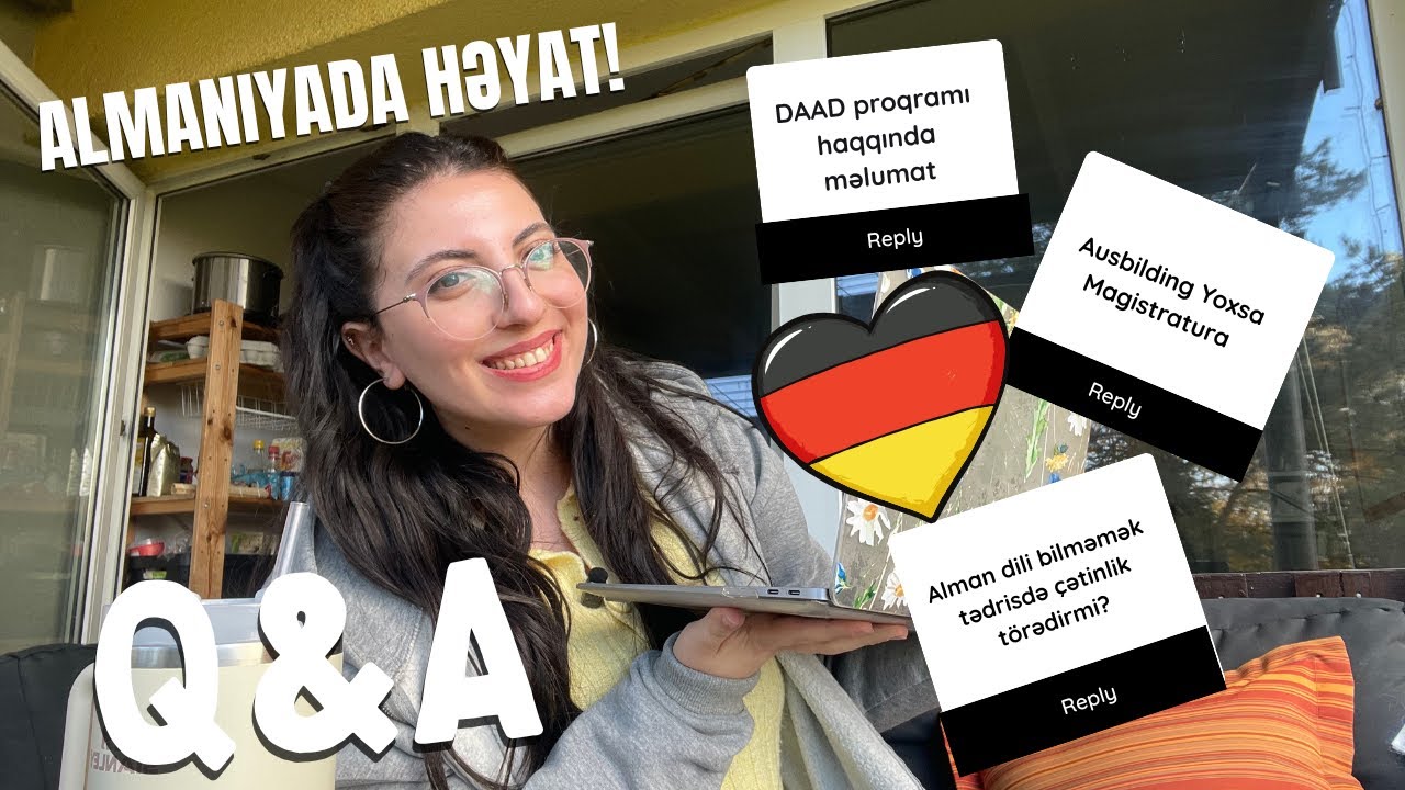 Almaniyada həyat necədir? 🇩🇪 | Master, DAAD proqramı, yaşayış və real təcrübəm (Q&A)