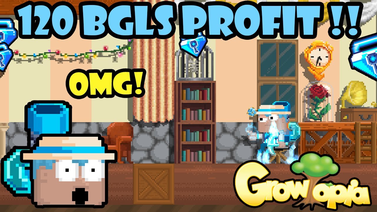 HOW I GOT 120 BGLS CLEAN PROFIT!! 🤯 | GrowTopia