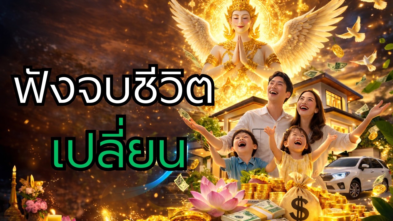 ฟังบทนี้ให้จบ ชีวิตเปลี่ยนทันที บ้านคุณจะไม่จนอีกต่อไป เทวดาประจำเรือนเปิดทางบุญ เปิดทางโชค