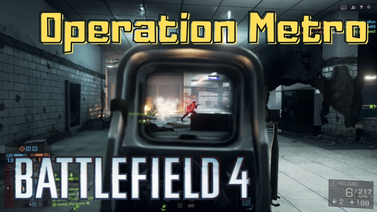 Battlefield 4 in 2021: Operation Metro Gameplay (No Commentary)