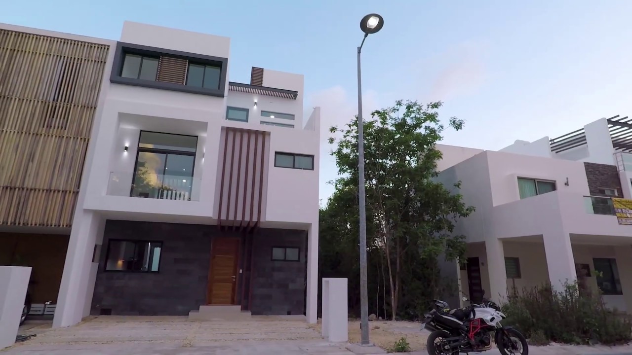 #SinglefamilyhomesinCancun 👪🐶 $4,5MX Homes for sale in Cancun #ArboladaResidential  with JACUZZI!!