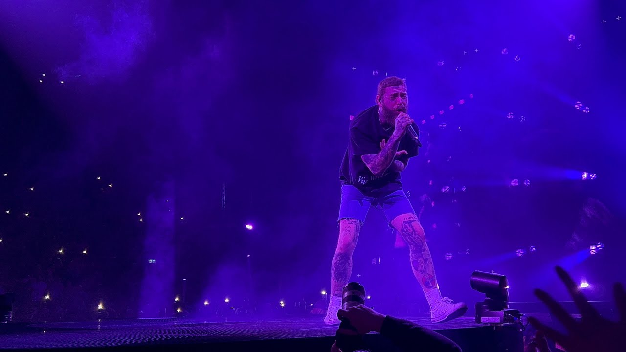 Post Malone - Congratulations - Live at The O2 Arena (London, UK) - 6 May 2023 - 4K 60fps