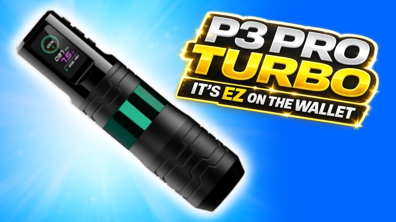 P3 Pro Turbo Review. Budget Tattoo Machine That Outperforms Big Brands?!