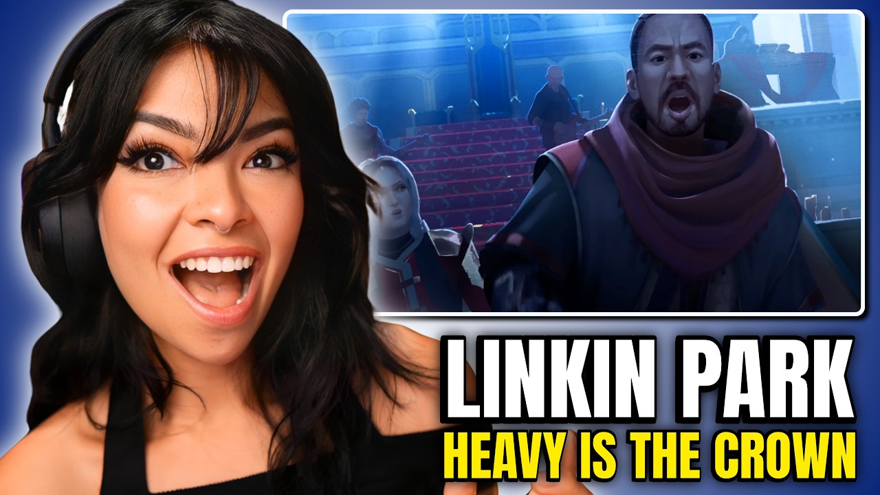 Heavy Is The Crown ft. Linkin Park (Official Music Video) | League of Legends Worlds 2024 | REACTION