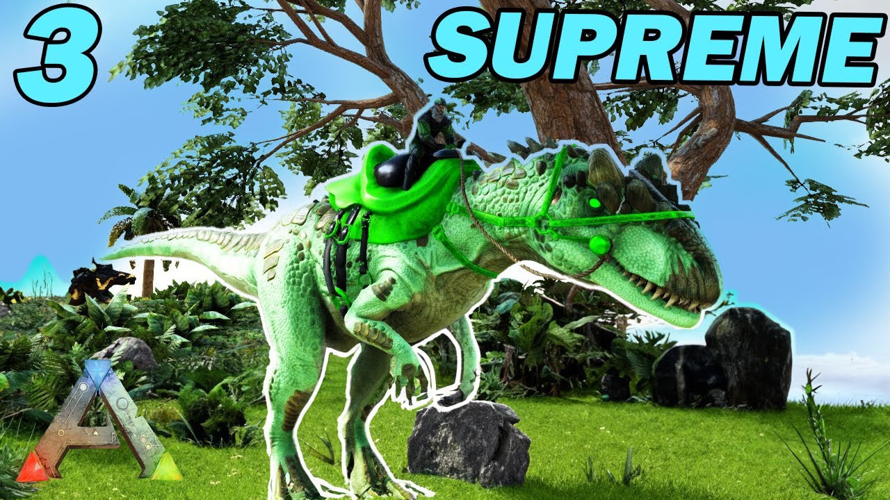 Je capture un super DELTA ALLOSAURE ! Ark SUPREME 3