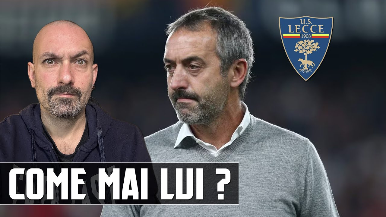Il “MAESTRO” GIAMPAOLO A LECCE 🤦🏻‍♂️
