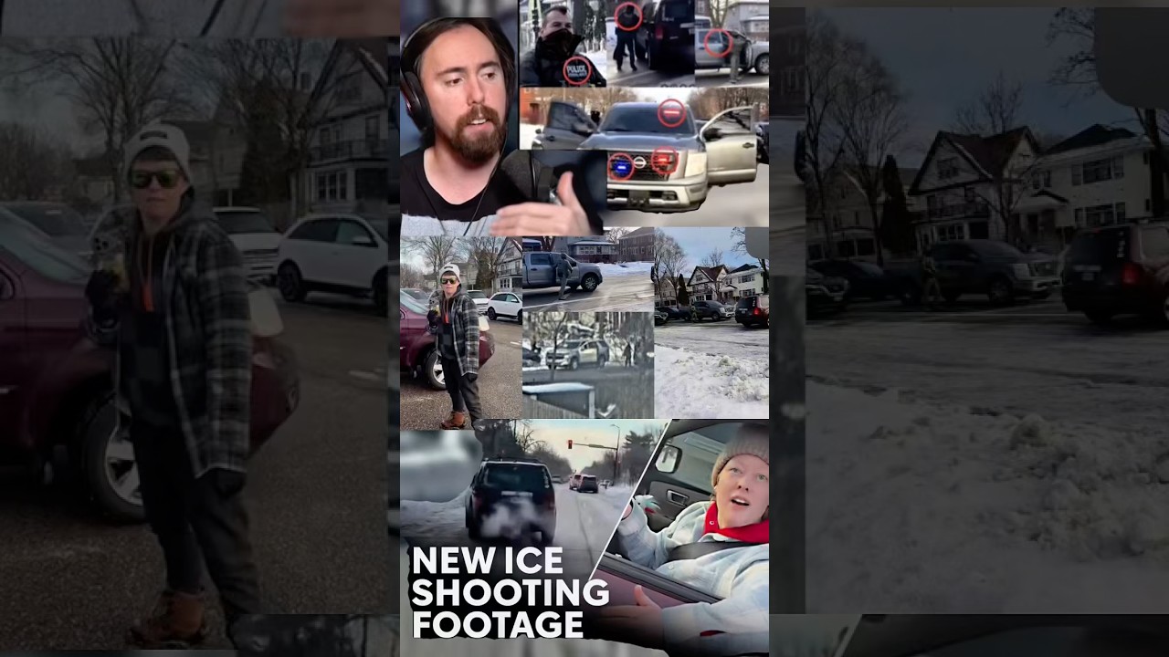 Asmongold Reacts to New Minneapolis ICE Shooting Footage Showing Fatal Confrontation