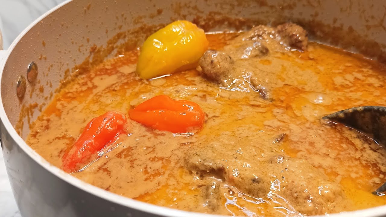 🌸SAUCE D'ARACHIDE au poulet frit à la Camerounaise #sauce #peanut #danycuisine