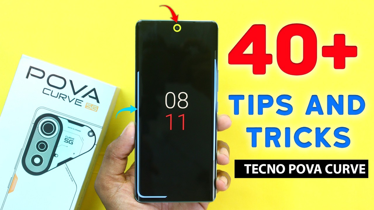 Tecno Pova Curve Tips and Tricks || Tecno Pova Curve 5G 40+ New Hidden Features in Hindi