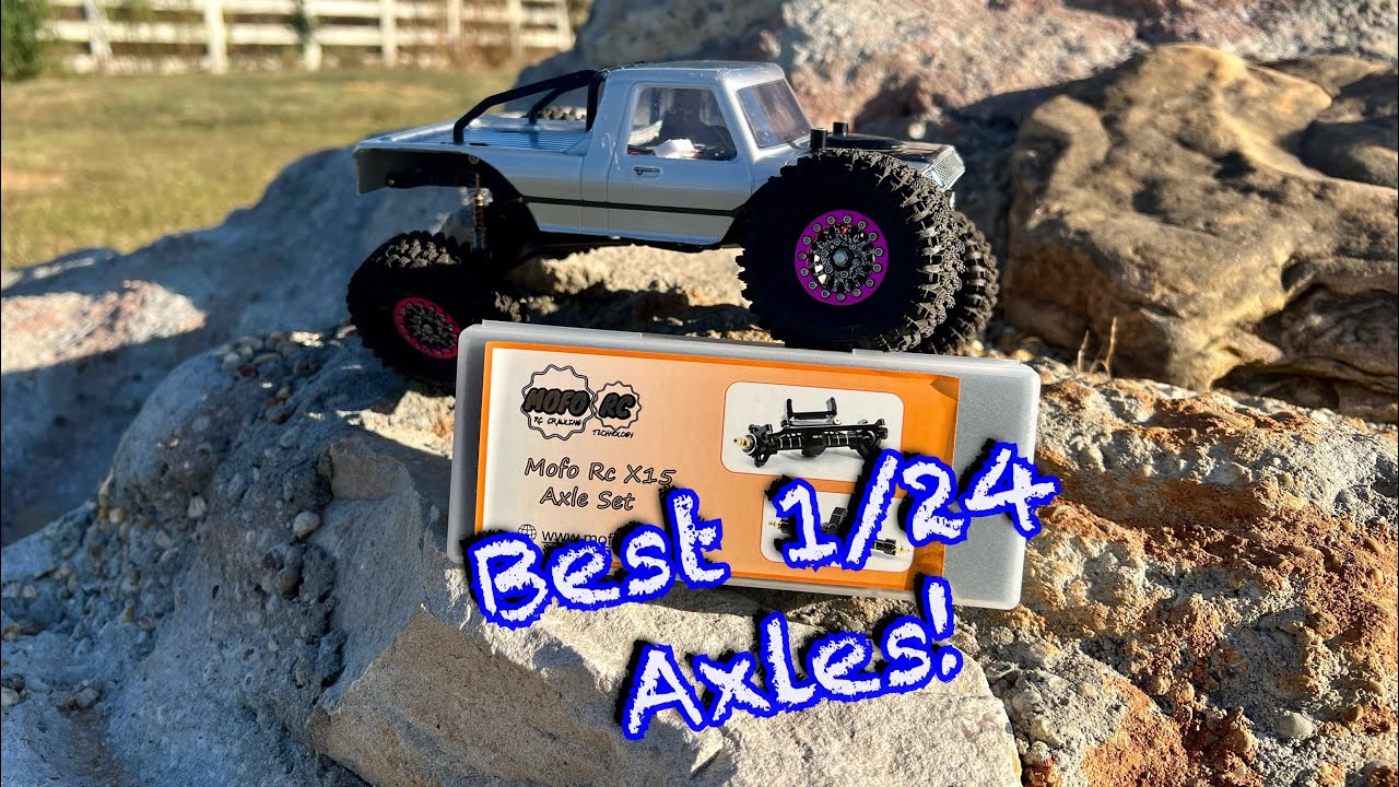 MofoRC X15 Axles! Best 1/24 Axles PERIOD!