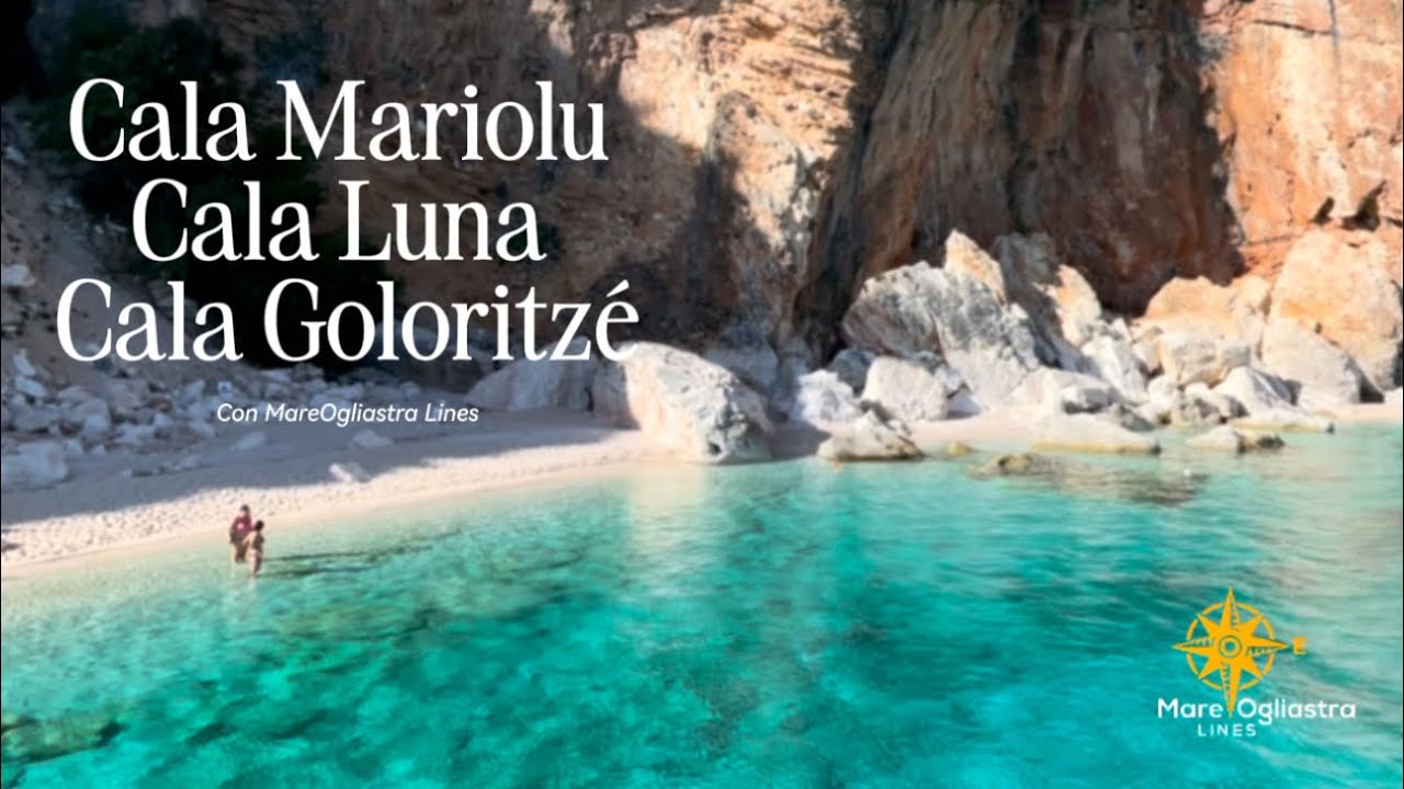 Cala Mariolu, Cala Goloritzé, Cala Luna con MareOgliastra Lines. www.mareogliastra.com